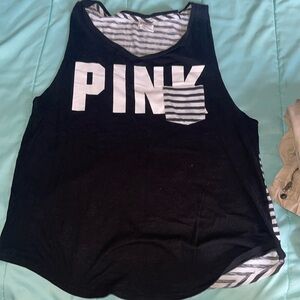Pink tank top size small